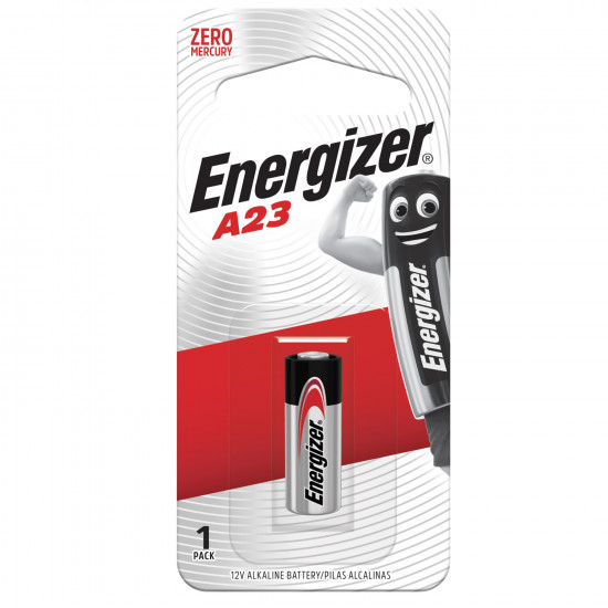 ENERGIZER 12V ALKALINE BATTERY 1 PACK: A23 (MOQ 12) ENERGIZER 12V ALKALINE BATTERY 1 PACK: A23 (MOQ 12)