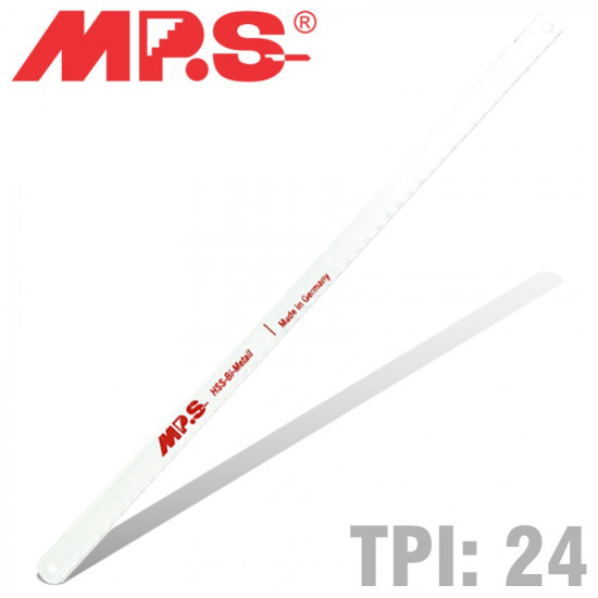 HACKSAW BLADE HSS BI-METAL 24T X 300MM ALL METAL CUTT HACKSAW BLADE HSS BI-METAL 24T X 300MM ALL METAL CUTT
