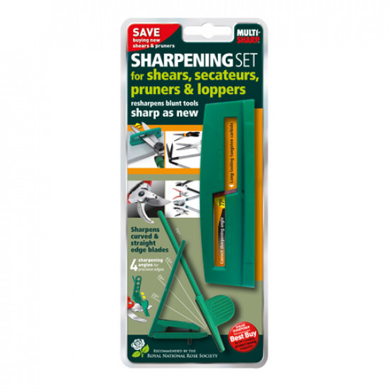 GARDEN TOOL SHARPENING KIT 2PC SHEAR & SCATEUR GARDEN TOOL SHARPENING KIT 2PC SHEAR & SCATEUR