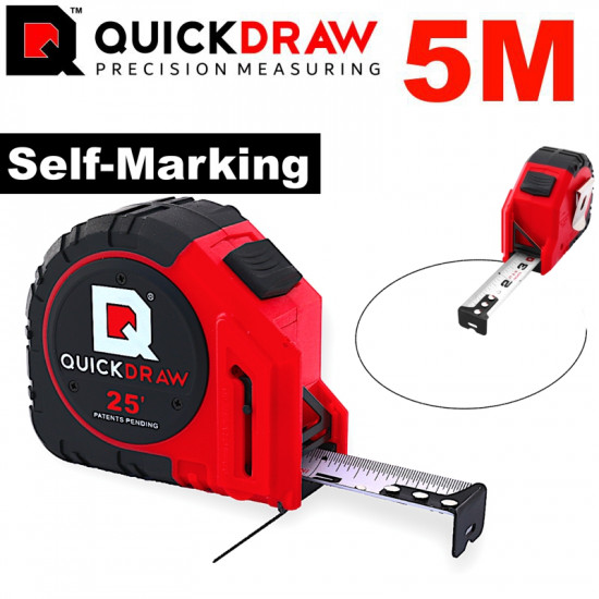 QUICKDRAW 5M TAPE MEASURE SELF MARKING QUICKDRAW 5M TAPE MEASURE SELF MARKING