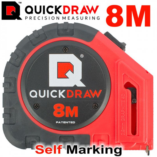 QUICKDRAW 8M TAPE MEASURE SELF MARKING QUICKDRAW 8M TAPE MEASURE SELF MARKING