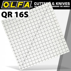 QUILT RULER 16' X 16' SQUARE WITH GRID
