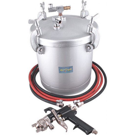 10L PAINT POT WITH 2M HOSE AND GUN NO CUP 10L PAINT POT WITH 2M HOSE AND GUN NO CUP