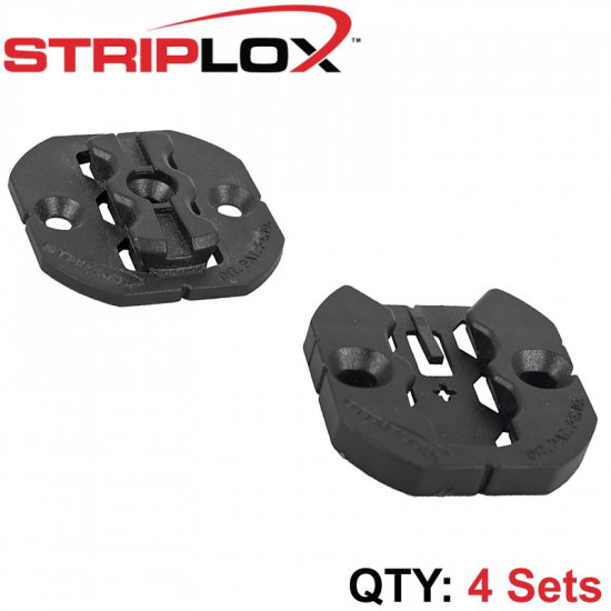STRIPLOX CLIP 50 BLACK (4 SETS) STRIPLOX CLIP 50 BLACK (4 SETS)