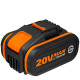 BATTERY PACK 20V 4.0AH WORX BATTERY PACK 20V 4.0AH WORX