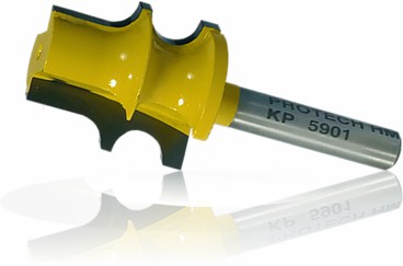 Multi-bead router bit